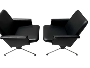 Mid-Century Modern Lounge Chairs No. 1432 by Andre Cordemeijer for Gispen, 1961